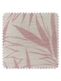 'Fabric By The Yard - Majesty Palm - Pink On California Cotton