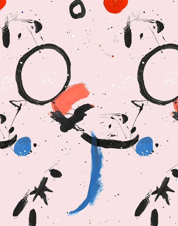 'Marguerite Mural' Wallpaper By Chris Benz - Pink 6 'Marguerite Mural' Wallpaper By Chris Benz - Pink - Image 4