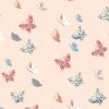 'Mariposa' Wallpaper By Tea Collection - Peach