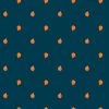 'Medina Dot' Wallpaper By Wallshoppe - Kumquat / Indigo 2 'Medina Dot' Wallpaper By Wallshoppe - Kumquat / Indigo -Wall Decoration Store Medina Dot Indigo Kumquat