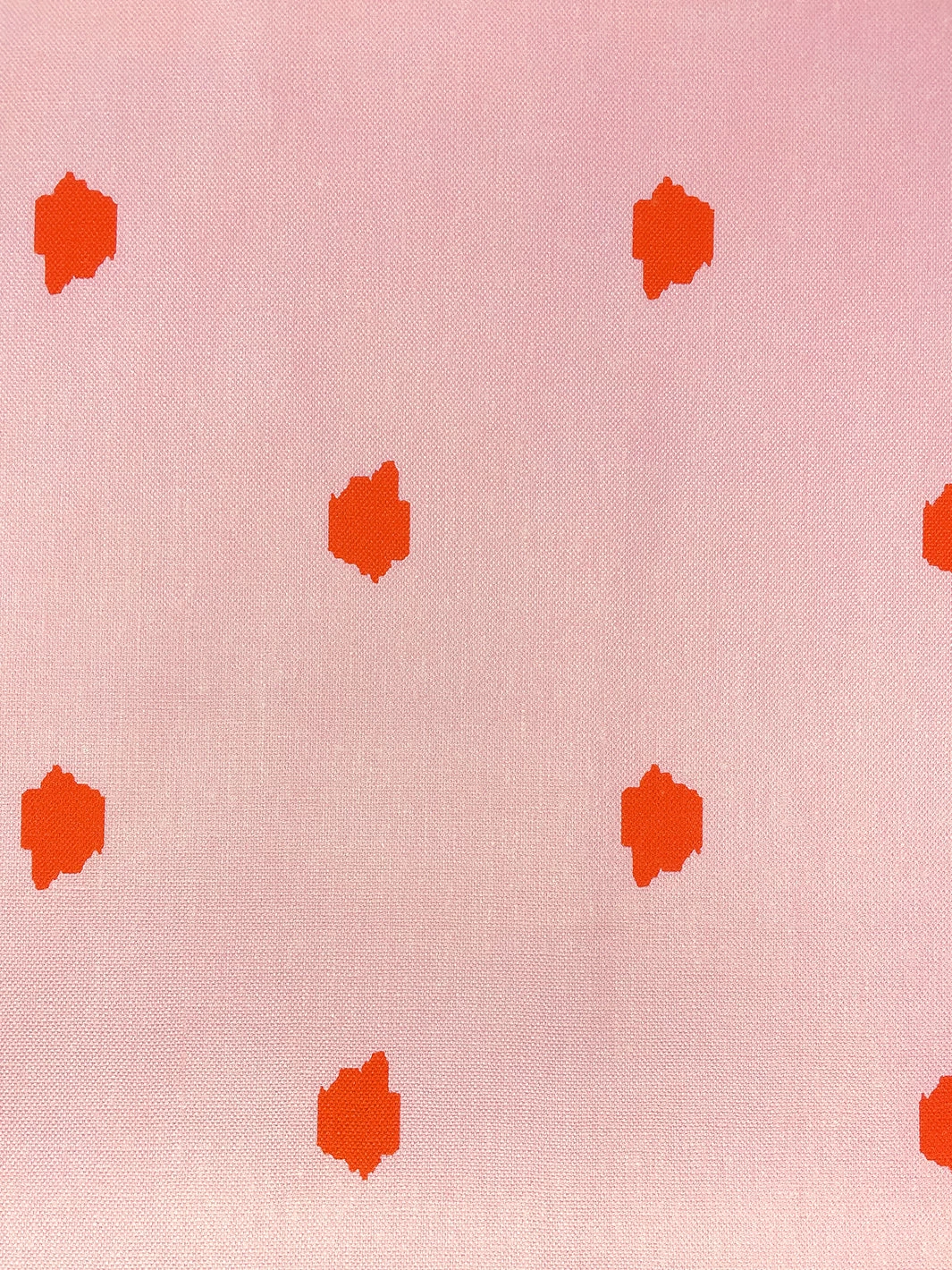 'Fabric By The Yard - Medina Dot - Shell On Linen 4 'Fabric By The Yard - Medina Dot - Shell On Linen - Image 2