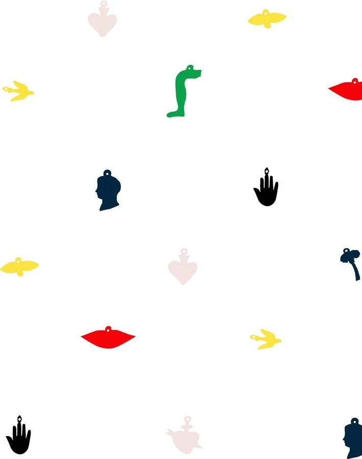 'Milagros' Wallpaper By Clare V. - Multi 5 'Milagros' Wallpaper By Clare V. - Multi - Image 3