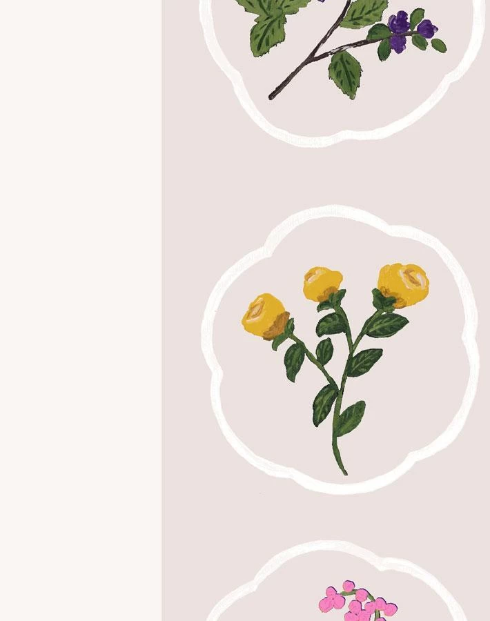 'Montaigne Stripe' Wallpaper By Carly Beck - Oyster 5 'Montaigne Stripe' Wallpaper By Carly Beck - Oyster - Image 3