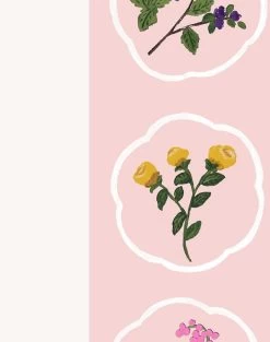 'Montaigne Stripe' Wallpaper By Carly Beck - Pink -Wall Decoration Store Montaigne Stripe Pink detail cb13605a a521 408c a7a0 a6850294b119