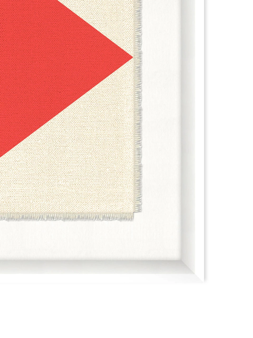 'Nautical Flag Textile 6 On Canvas By Nathan Turner Framed Art 4 'Nautical Flag Textile 6 On Canvas By Nathan Turner Framed Art - Image 2