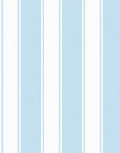'Ojai Stripe' Wallpaper By Wallshoppe - Baby Blue -Wall Decoration Store Ojai Stripe BabyBlue detail 86a73a0a 3617 4205 94ba b0b66d198b35