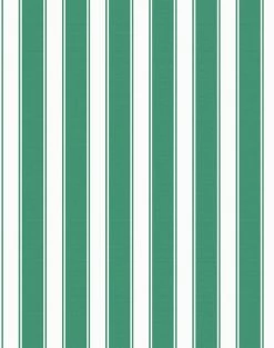 'Ojai Stripe' Wallpaper By Wallshoppe - Green