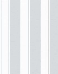 'Ojai Stripe' Wallpaper By Wallshoppe - Silver 7 'Ojai Stripe' Wallpaper By Wallshoppe - Silver -Wall Decoration Store OjaiStripe Silver detail