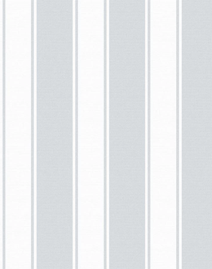 'Ojai Stripe' Wallpaper By Wallshoppe - Silver 5 'Ojai Stripe' Wallpaper By Wallshoppe - Silver - Image 3