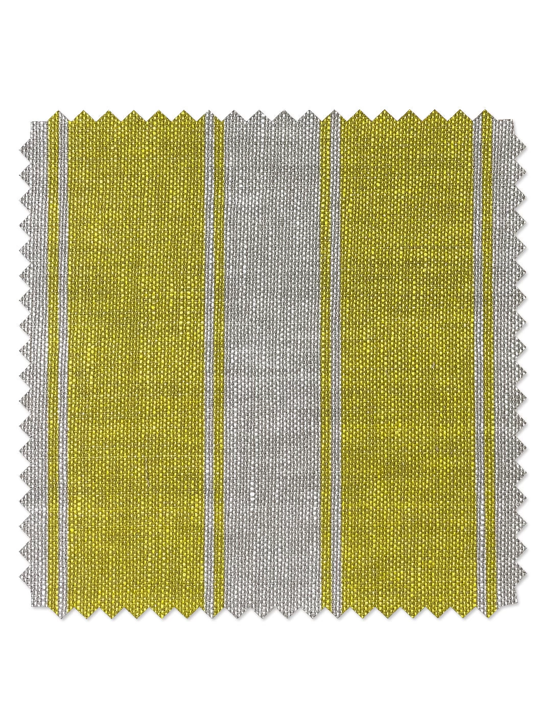 'Fabric By The Yard - Ojai Stripe - Yellow On Flax Linen 3 'Fabric By The Yard - Ojai Stripe - Yellow On Flax Linen
