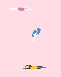 'Olympians' Wallpaper By Tea Collection - Ballet Slipper 7 'Olympians' Wallpaper By Tea Collection - Ballet Slipper -Wall Decoration Store Olympians Ballet Slipper detail