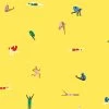 'Olympians' Wallpaper By Tea Collection - Daffodil
