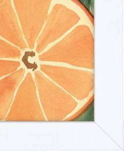 'Orange Slice' Framed Art By Nathan Turner -Wall Decoration Store Orange Slice by Nathan Turner detail
