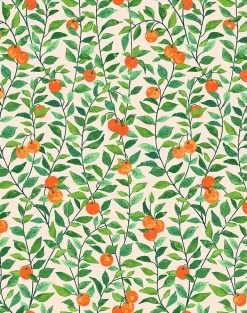 'Orange Crush' Wallpaper By Nathan Turner - Peach -Wall Decoration Store OrangeCrush peach 76eab5e4 11db 42b1 aaa3 a7389c9a6fe3