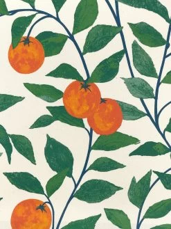 'Fabric By The Yard - Orange Crush - Natural On Linen 13 'Fabric By The Yard - Orange Crush - Natural On Linen -Wall Decoration Store Orange Crush Natural Organic Twill Design b18a89fe 9c27 46b7 9aee 15dca04fa050