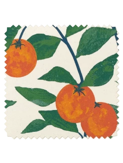 'Fabric By The Yard - Orange Crush - Natural On Linen 10 'Fabric By The Yard - Orange Crush - Natural On Linen -Wall Decoration Store Orange Crush Natural Organic Twill Detail 9a20c2f4 6530 4ff9 92f9 3481e557b063