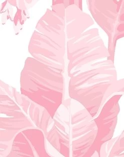 'Pacifico Palm' Wallpaper By Nathan Turner - Garcelle Pink -Wall Decoration Store PacificoPalm GarcellePink detail 96c6daa1 92aa 4ea0 b61e d5981fadace2