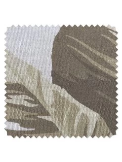 'Fabric By The Yard - Pacifico Palm - Cappuccino On Raw Canvas -Wall Decoration Store Pacifico Palm Cappuccino Flax Linen Detail 22605642 7673 4067 ad83 325e55fe1867