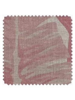 'Fabric By The Yard - Pacifico Palm - Garcelle Pink On Flax Linen