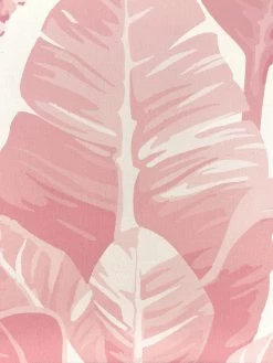 'Fabric By The Yard - Pacifico Palm - Garcelle Pink On California Cotton -Wall Decoration Store Pacifico Palm Garcelle Pink Organic Twill Design 528859d1 d5d4 41b1 affe a7918b4b1143