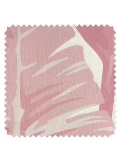 'Fabric By The Yard - Pacifico Palm - Garcelle Pink On Linen -Wall Decoration Store Pacifico Palm Garcelle Pink Raw Canvas Detail a187767a f9de 4325 adc7 464b248add24