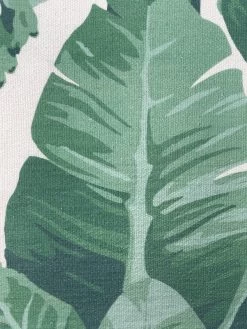 'Fabric By The Yard - Pacifico Palm - Natural On Organic Twill -Wall Decoration Store Pacifico Palm Natural CA Cotton Design