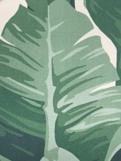 'Fabric By The Yard - Pacifico Palm - Natural On Linen -Wall Decoration Store Pacifico Palm Natural Raw Canvas Design bedbbbf2 6fa8 4e80 8626 cef3467ff9c0