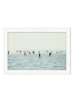 'Paddle Board Fleet' By Nathan Turner Framed Art