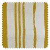 'Fabric By The Yard - Painted Stripes - Gold On Raw Canvas -Wall Decoration Store Painted Stripes Gold on Raw Canvas Detail