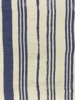 'Fabric By The Yard - Painted Stripes - Navy On California Cotton 11 'Fabric By The Yard - Painted Stripes - Navy On California Cotton -Wall Decoration Store Painted Stripes Navy CA Cotton Design