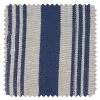 'Fabric By The Yard - Painted Stripes - Navy On Flax Linen 2 'Fabric By The Yard - Painted Stripes - Navy On Flax Linen -Wall Decoration Store Painted Stripes Navy Flax Linen Detail