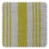 'Fabric By The Yard - Painted Stripes - Yellow On Flax Linen