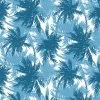 'Palm Shuffle' Wallpaper By Wallshoppe - Cadet Blue / Cerulean -Wall Decoration Store PalmShuffle product CadetBlueCerulean forWEB 7a92a7c3 0a04 4321 adb6 a124efb63f10