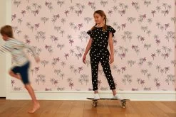 'Palms' Wallpaper By Tea Collection - Piggy Bank -Wall Decoration Store Palms Piggy Bank RS