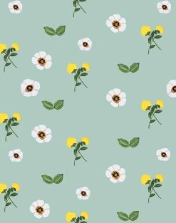 'Parfumee Garden' Wallpaper By Carly Beck - Ocean