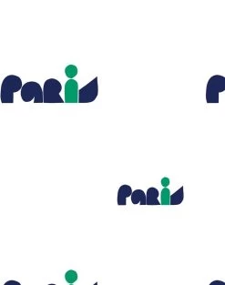 'Paris Graphic' Wallpaper By Clare V. - Navy / Green -Wall Decoration Store Paris by Clare V Navy Green detail