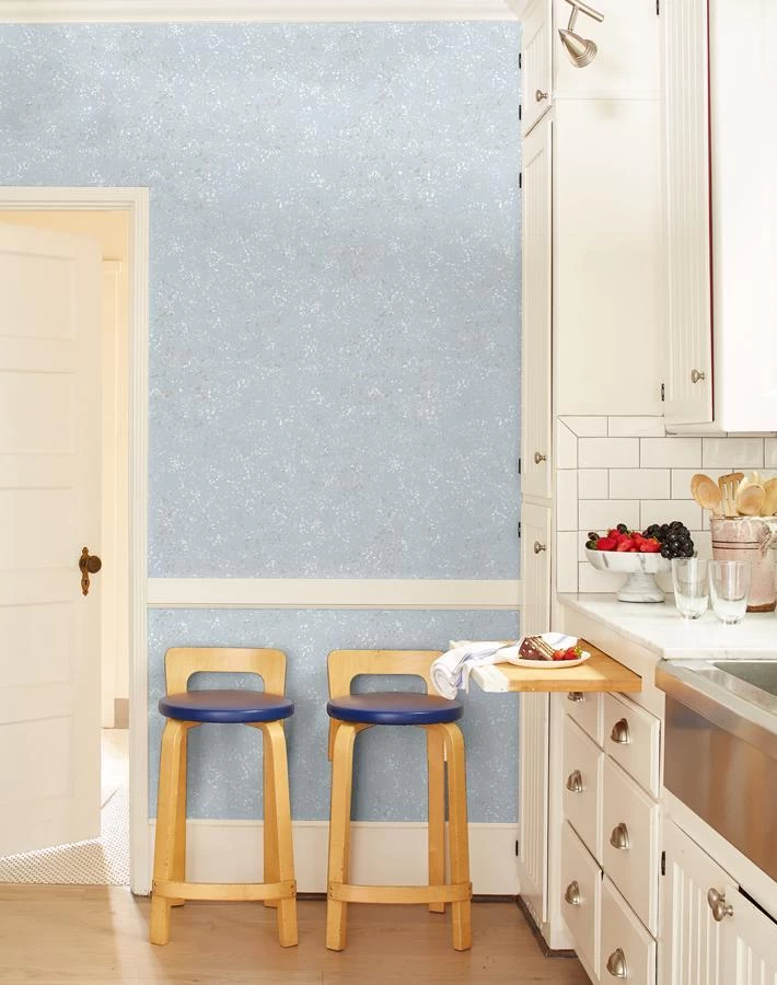 'Parsons Paint' Wallpaper By Chris Benz - Silver 4 'Parsons Paint' Wallpaper By Chris Benz - Silver - Image 2