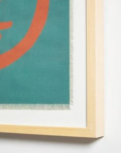 'Peace Skate Face' Framed Art By Tea Collection -Wall Decoration Store Peace Skate Face by Tea Collection Detail