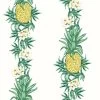 'Pineapple Express' Wallpaper By Nathan Turner - White -Wall Decoration Store PineappleExpres ivory 38b4b756 d838 4eb8 a59e 48bcc4dbf6d0