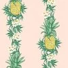 'Pineapple Express' Wallpaper By Nathan Turner - Peach -Wall Decoration Store PineappleExpres peach 45e36ba9 70ed 45af a647 7506dc29b6c5