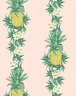 'Pineapple Express' Wallpaper By Nathan Turner - Peach -Wall Decoration Store PineappleExpres peach 5facb32c c29a 47c1 853c dcc83eba2c84