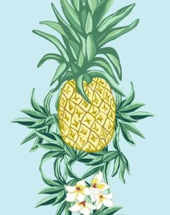 'Pineapple Express' Wallpaper By Nathan Turner - Sky -Wall Decoration Store PineappleExpres sky detail 39394c95 d30a 4cf7 ac37 fdd30a914061