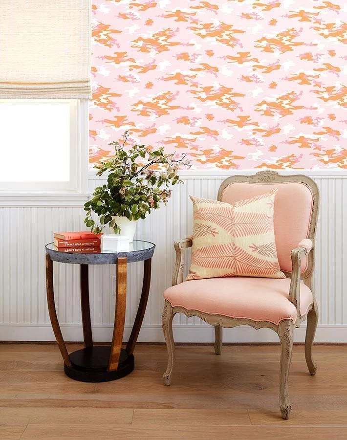 'Camo' Wallpaper By Nathan Turner - Pink 4 'Camo' Wallpaper By Nathan Turner - Pink - Image 2