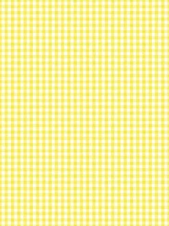 'Pixie Gingham' Wallpaper By Sarah Jessica Parker - Lemon Drop