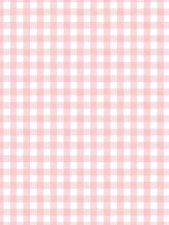 'Pixie Gingham' Wallpaper By Sarah Jessica Parker - Pink -Wall Decoration Store Pixie Gingham Wallpaper by Sarah Jessica Parker Pink Detail
