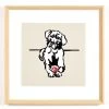 'Labrador Playing' Framed Art By Nathan Turner -Wall Decoration Store Playful Labrador
