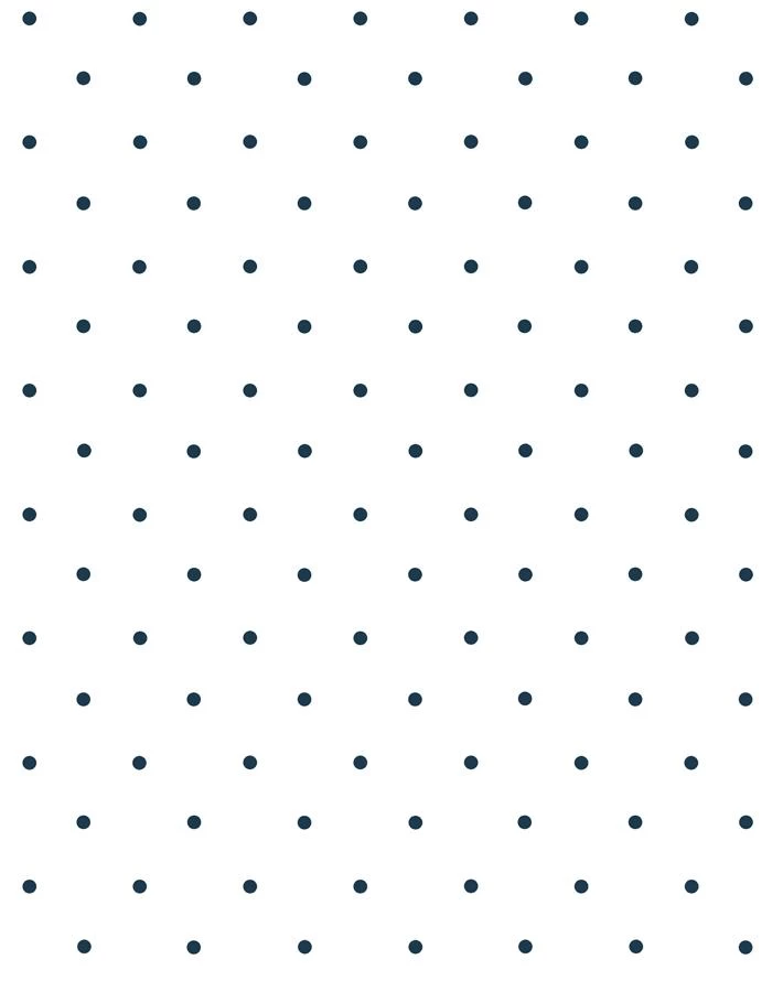 'Polka Dot' Wallpaper By Sugar Paper - Navy On White 3 'Polka Dot' Wallpaper By Sugar Paper - Navy On White