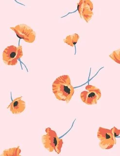 'Poppy' Wallpaper By Nathan Turner - Blush 8 'Poppy' Wallpaper By Nathan Turner - Blush -Wall Decoration Store Poppy Blush P DT 53d569d9 d966 4682 8a93 3e838586fcce