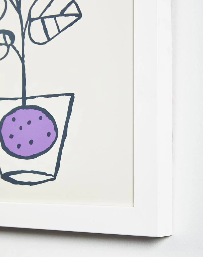 'Potted Plant' Framed Art By Tea Collection 5 'Potted Plant' Framed Art By Tea Collection - Image 3