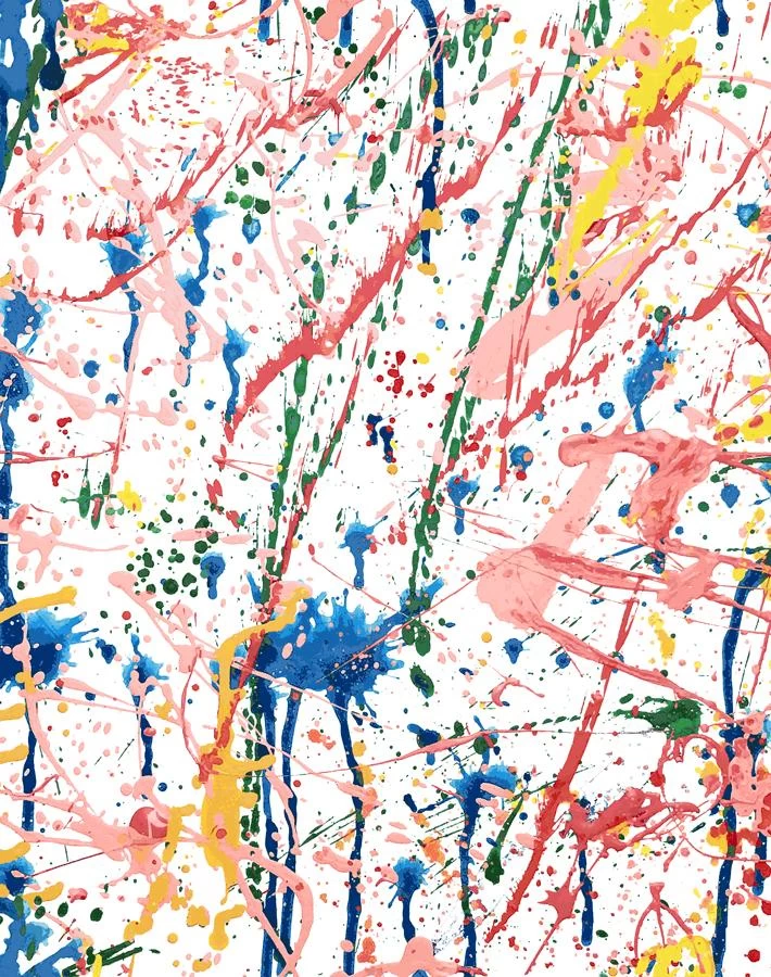 'Pratt Paint' Wallpaper By Chris Benz - Rainbow 3 'Pratt Paint' Wallpaper By Chris Benz - Rainbow